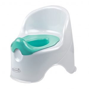 Image: A plastic toddler training potty