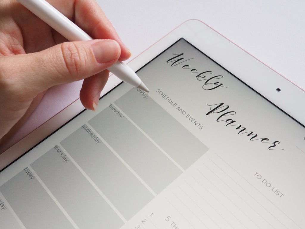 5 Tips to Make Your Week Less Chaotic and More Manageable weekly planner Make Your Week More Manageable and Less Chaotic: My 5 Tips Abby Ape Contributor Miami Moms Blog