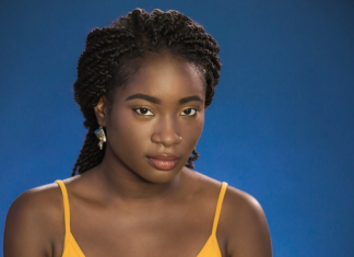 Image: A young Black woman