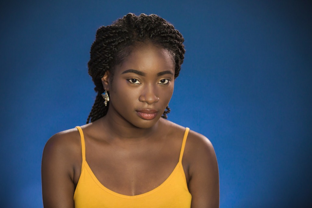 Image: A portrait of a young Black woman