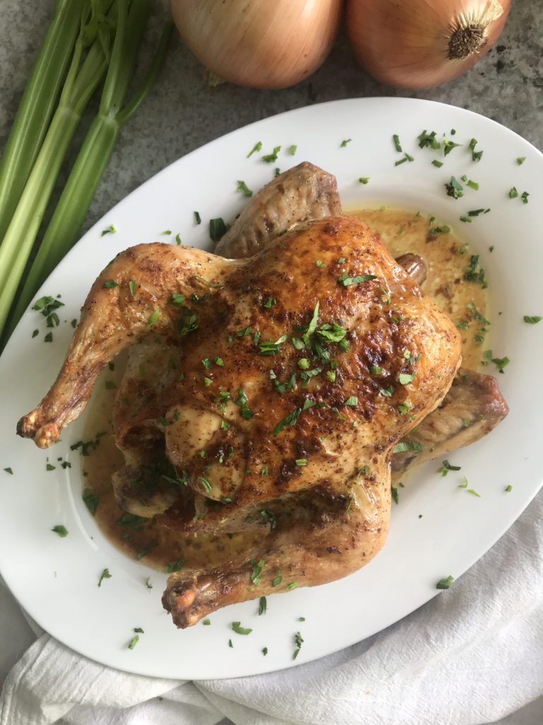 whole roasted chicken