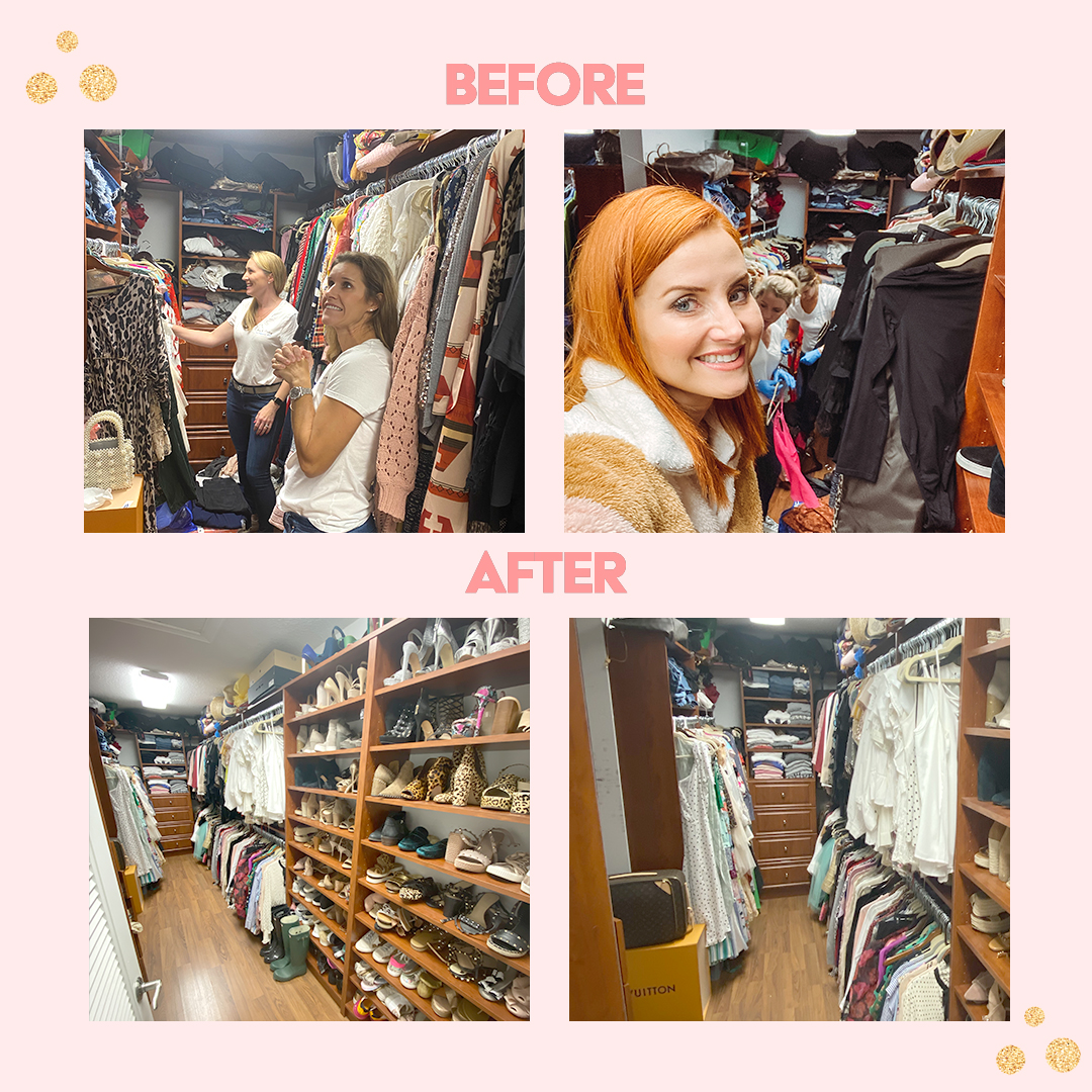 Before & After Closet Dacia Wiegandt Contributor Miami Moms Blog