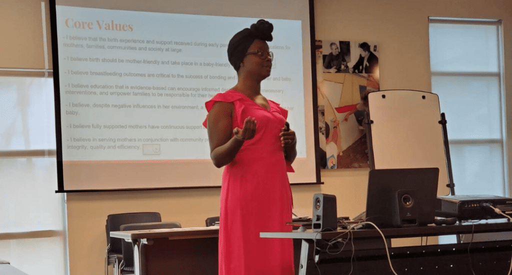 Esther McCant Speaking at United Way Children's Issues Meeting