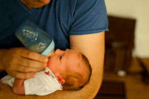 Intro bottle to baby