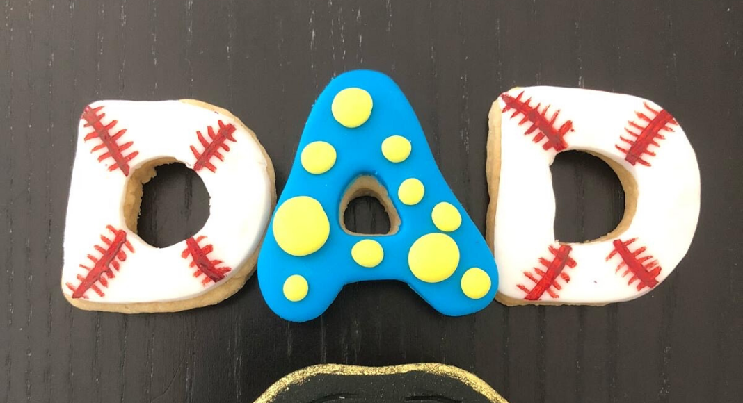 Image: Homemade DIY Father's Day cookies