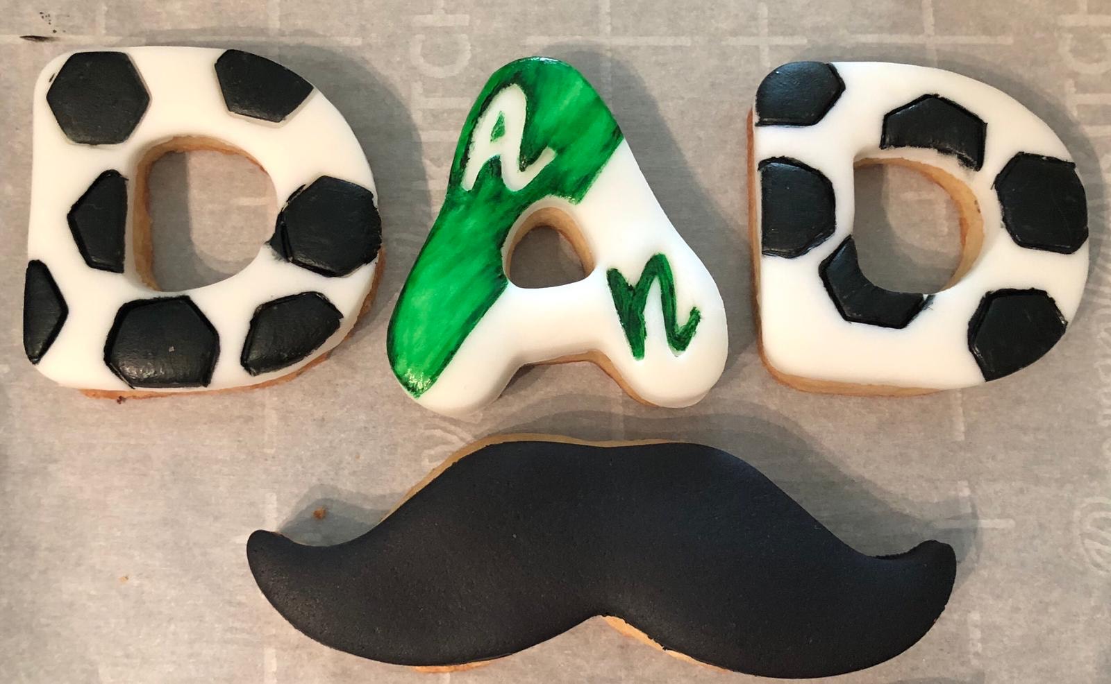 Image: Homemade DIY Father's Day cookies