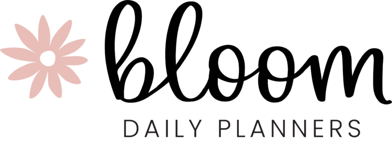 BLOOM daily planners
