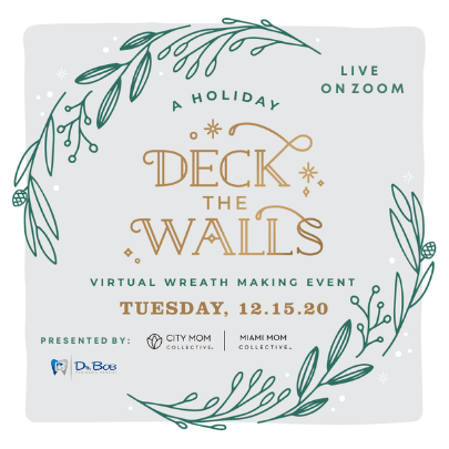 Miami Mom Collective Deck the Walls Event