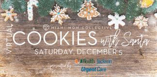3rd Annual Cookies with Santa | Saturday, December 5, 2020 Miami Mom collective Cookies with Santa 2020