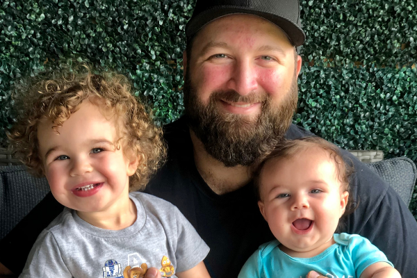 A photo of Jessica's family (Miami Mom Collective Welcomes MIA Mom Jessica Socarras Contributor)