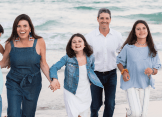 Meredith and her family at the beach Miami Mom Collective Welcomes MIA Mom Meredith Kallaher Contributor