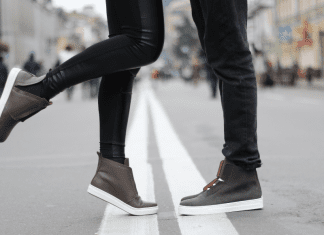 Image: A couple standing on a busy street (Car Dates: Let's Get Driving! Lorena Lougedo Contributor Miami Mom Collective)