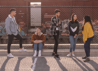 A group of teens talking (National Teen Self-Esteem Month: Ways to Build Your Teen's Self-Esteem Becky Gonzalez Contributor Miami Mom Collective)