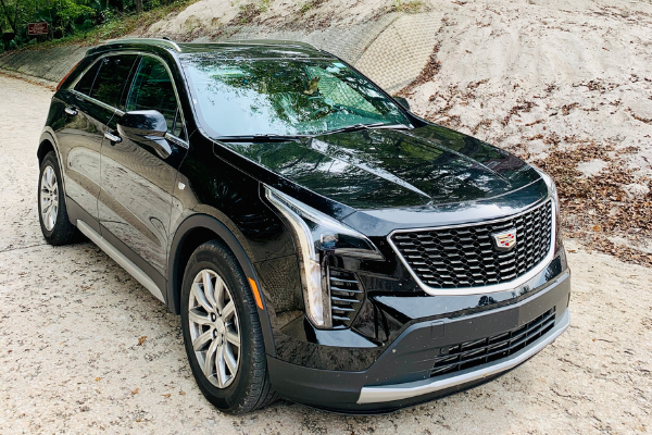 Image: A black Cadillac