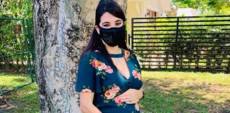 Booster Shots, Breakthrough Cases & the Latest on COVID Vaccine Safety An expectant mom with her MIA Mom face mask (Booster Shots, Breakthrough Cases & the Latest on COVID Vaccine Safety Lynda Lantz Contributor Miami Mom Collective)