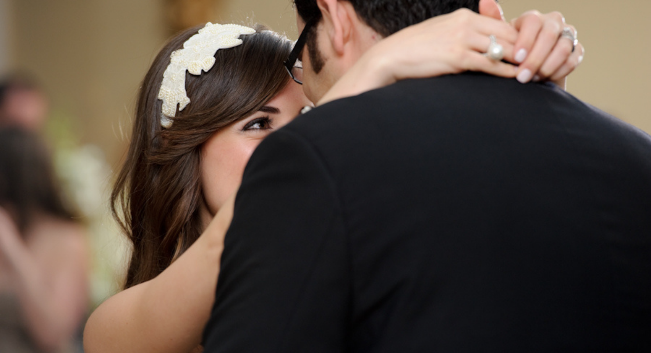 Becky and her husband dancing on their wedding day (10 Things I've Learned in My 10 Years of Marriage Becky Salgado Contributor Miami Mom Collective)