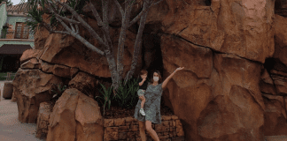 Sandra and her son at Islands of Adventure (Universal Orlando: The "Other" Theme Park Sandra Jacquemin Contributor Miami Mom Collective)