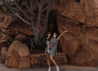 Sandra and her son at Islands of Adventure (Universal Orlando: The "Other" Theme Park Sandra Jacquemin Contributor Miami Mom Collective)