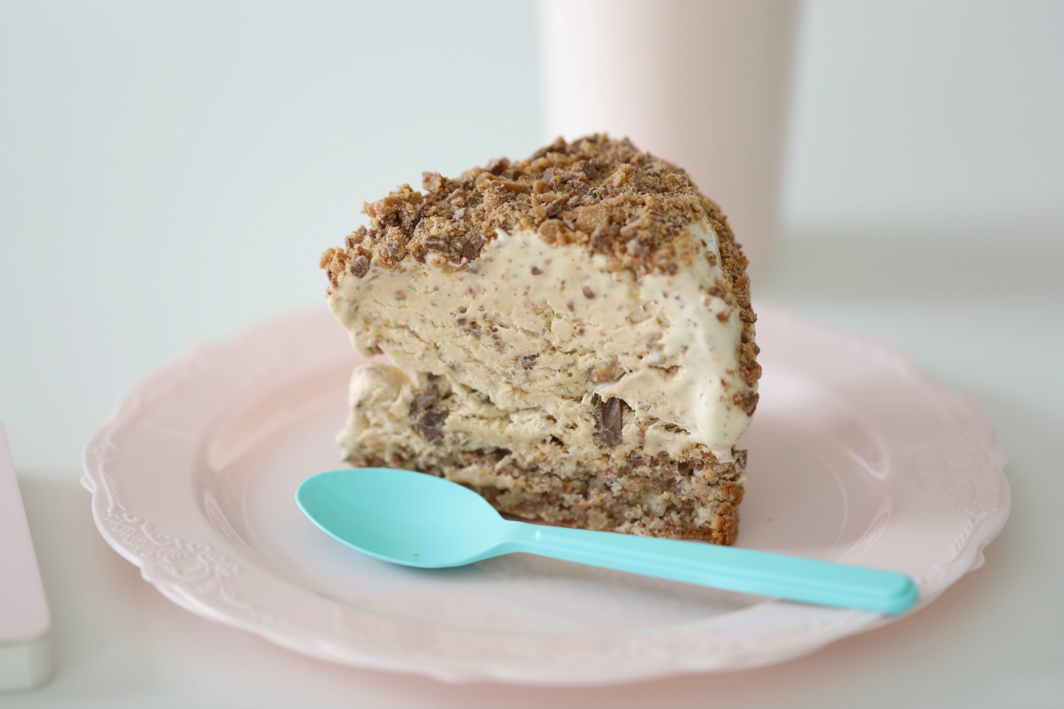 A slice of ice cream cake (July is National Ice Cream Month: Give Me all the Sweetness! Rachel Hulsund Contributor Miami Mom Collective)