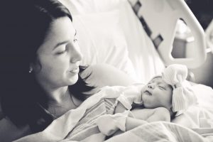 Aymee with her infant daughter (Got Milk? My Breastfeeding Journey With 3 Kids Aymee Blanco Contributor Miami Mom Collective)