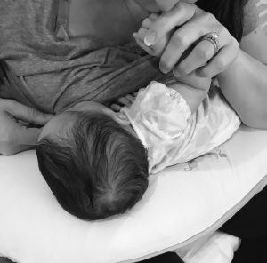 Aymee with her second daughter in 2017 (Aymee Blanco Contributor Miami Mom Collective)