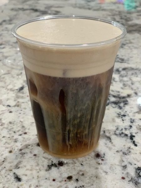 Image: Alexa's pumpkin cream cold brew creation