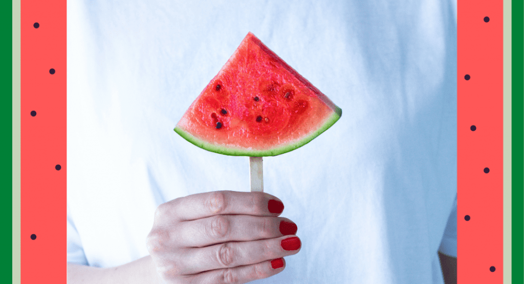 A frozen watermelon pop (Watermelon Pops: Real Fruit Frozen Treats Your Kids Will Love Dina Garcia Contributor Miami Mom Collective)