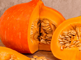 A sliced pumpkin with seeds (Fall's Most Fabulous Superfoods Your Plate Needs Monica Moreno Contributor Miami Mom Collective)