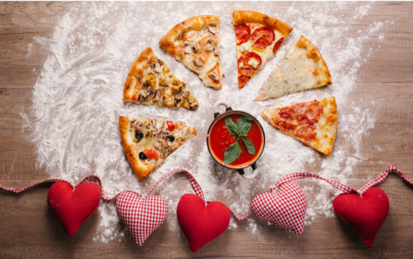 Image: Several slices of pizza (Lorena Lougedo Contributor Miami Mom Collective)