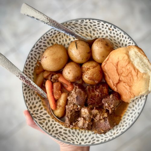 Plated Pot Roast