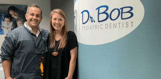 Image: Dr. Christopher Bob with MMC Founder & CEO Cierra Bragan ((Meet Dr. Bob | Dr. Bob Pediatric Dentist Lynda Lantz Editor Miami Mom Collective)