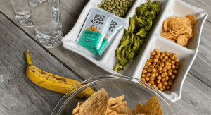 Image: A tray of clean, healthy snack options