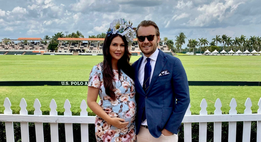 Morgan and Erik at the International Polo Club