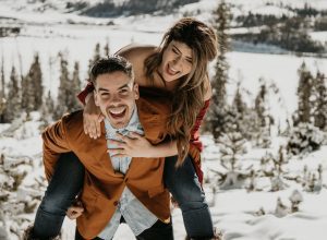 Coco with her husband, Amner