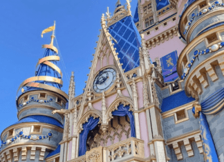 Cinderella's Castle at Disney