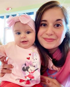 Rachel and her daughter