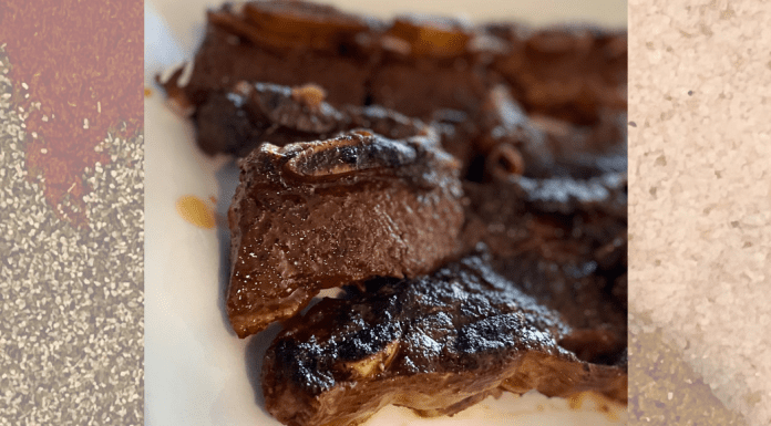 Savory flanken ribs