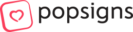 pop signs