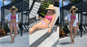 The two piece bikini from Target