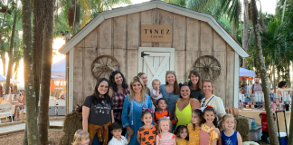 Miami Mom Collective contributors at Tinez Farms