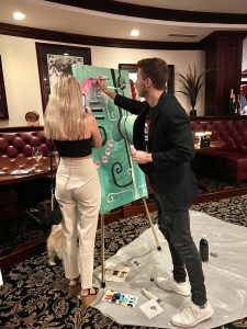 Live Art Demo by Evolvetopia Art