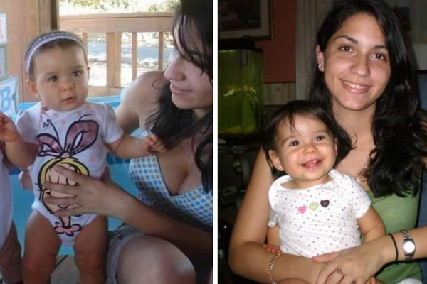 Image: A young mom with her toddler-aged daughter