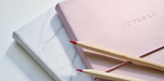 Simplify Your Life: 9 Tips to Help You Get More of Your Time Back Image: A journal, notebook, and set of pencils