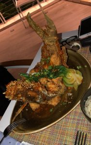 Image: A seafood dish served at La Mar