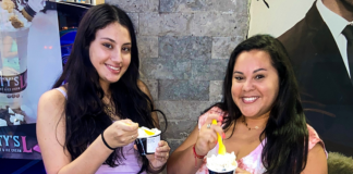 4 Fun Things To Do With Your Teen in Miami Image: Krystal and her stepdaughter at a local ice cream shop