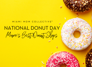 Miami Mom Collective National Donut Day Donut Guide