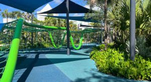 Image: Climbing equipment for kids at Losner Park