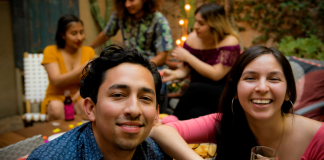 Culture & Mental Health: The Connection | MOM STRONG Image: Friends celebrating Hispanic heritage and culture