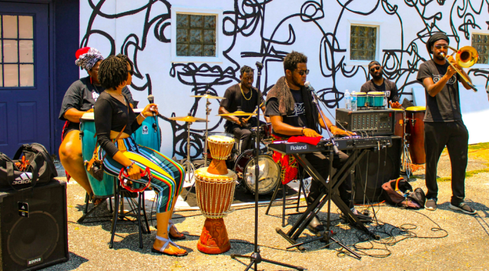 Liberty and Justice for All: Why Should I Care About Juneteenth? Image: A group of musicians performs at a Juneteenth celebration