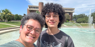 College Life: The Untold Stories of the College Living Rollercoaster Image: Natasha and her college-age son